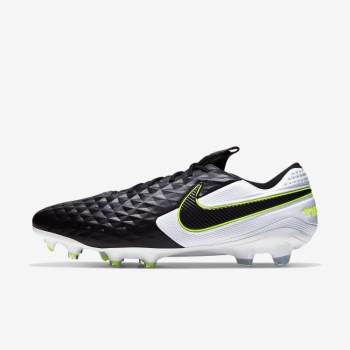 Nike Tiempo Legend 8 Elite FG - Férfi Focicipő - Fekete/Fehér/Fekete